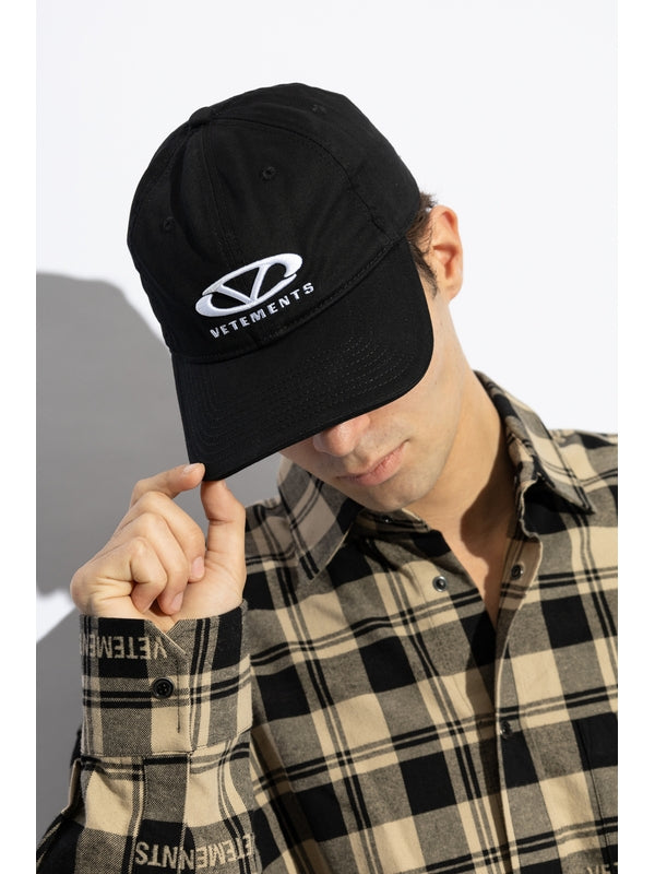 Logo Embroidered Cotton Ball Cap