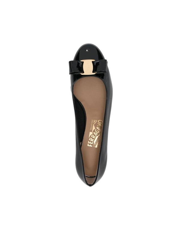 Bara Bow Patent Leather Pumps