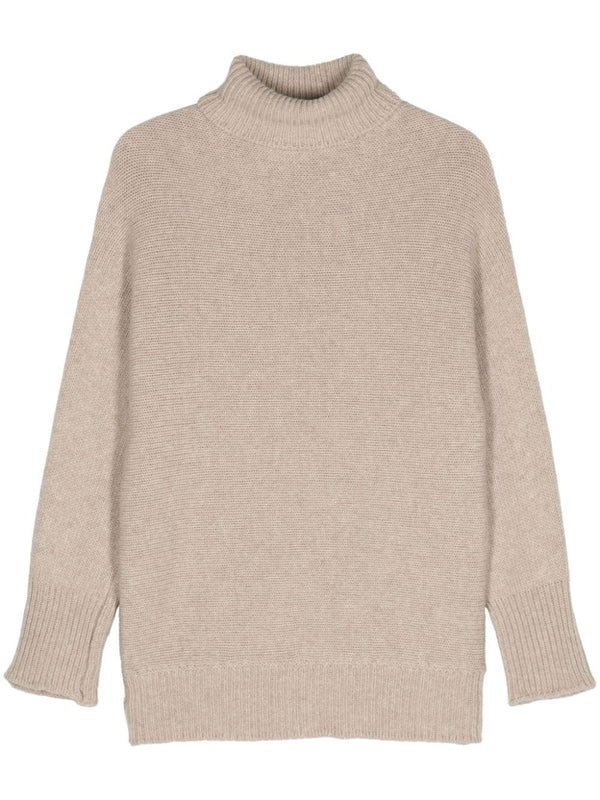 High Neck Wool Knit