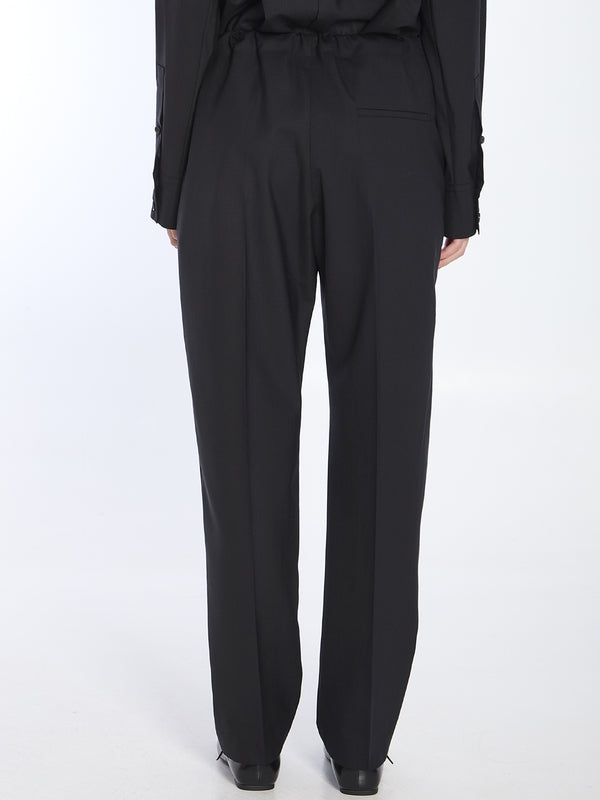 Trenton Drawstring Virgin Wool Pants