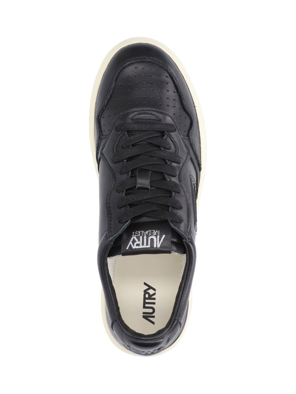Autry Black Low Top Sneakers