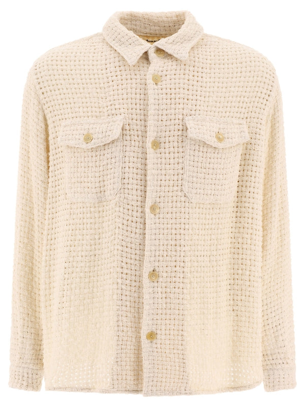 Homespun Summer Tweed Mesh Shirt