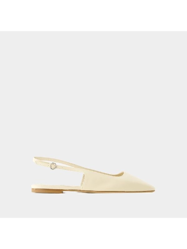 Liya Leather Slingback Flats