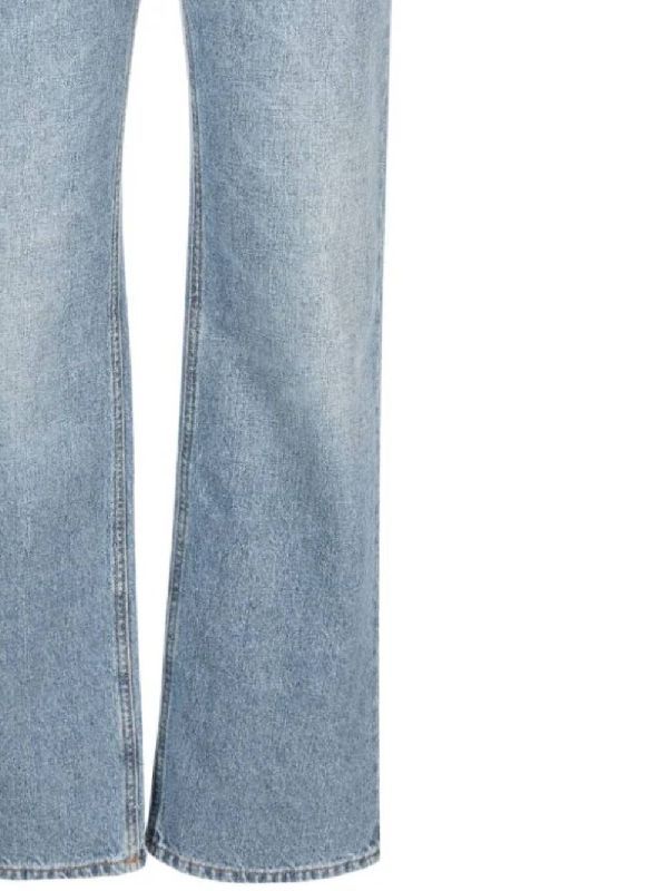 Flared Boyfriend Denim Pants