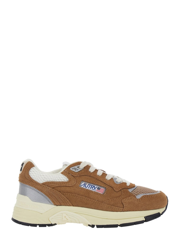 Autry Brown Low Top Sneakers