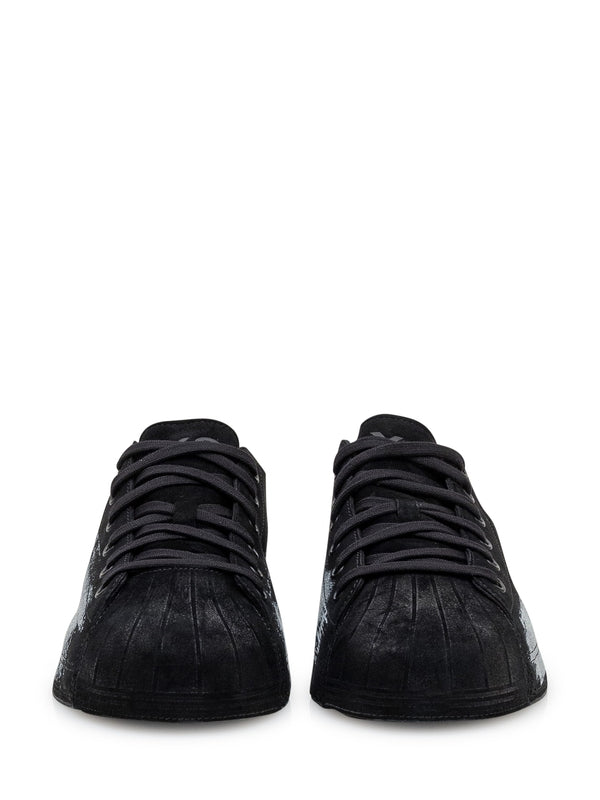 Y-3 Black Low Top Sneakers