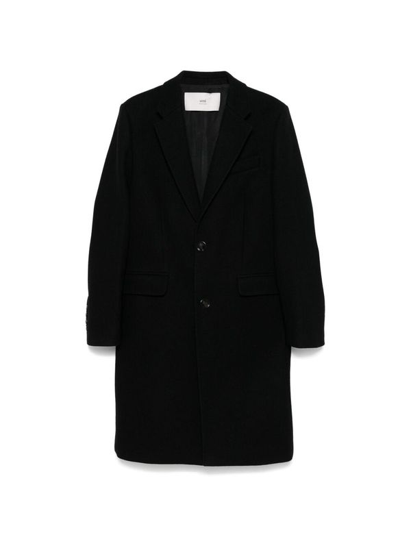 Single Breasted Wool Coat