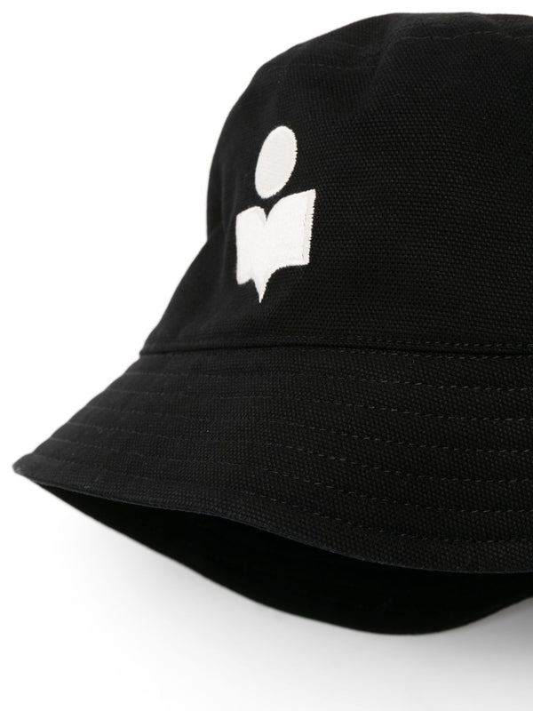 Hailey Logo Embroidered Cotton Bucket Hat