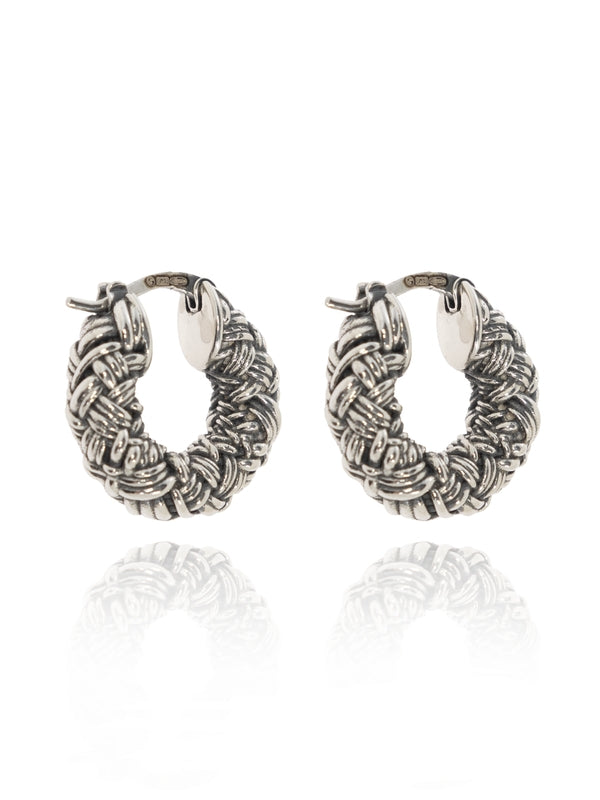 Intrecciato
  Hoop Earrings