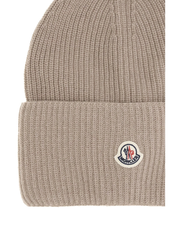 Moncler Beige Beanies