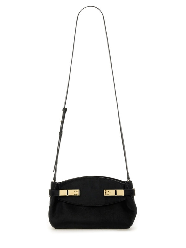 Black Leather Mini Clutch