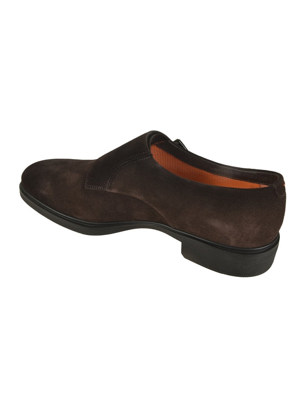 Suede Monkstrap Shoes