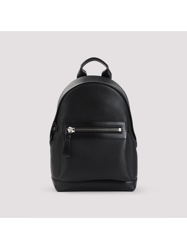 Pocket Detail Calfskin Backpack