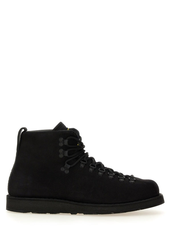 Suede Lace-up Boots