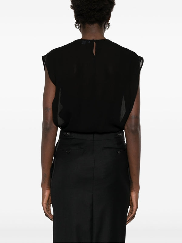 Viscose Sleeveless Bodysuit