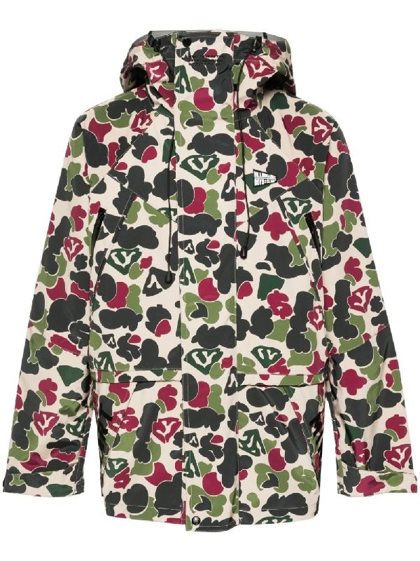 Logo Patch
  Camouflage Hoodie Jacket