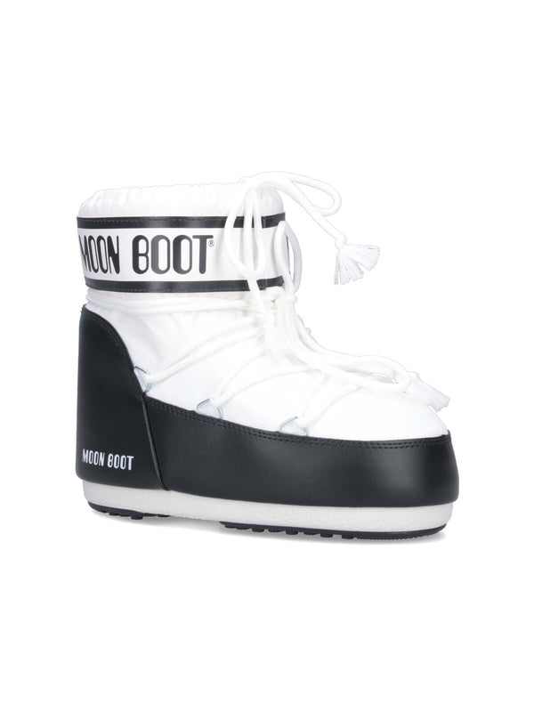 Icon Logo Lace-Up Boots