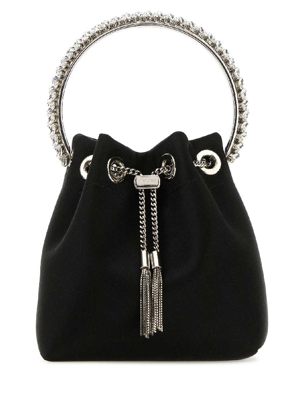 Bonbon Satin Bucket Bag