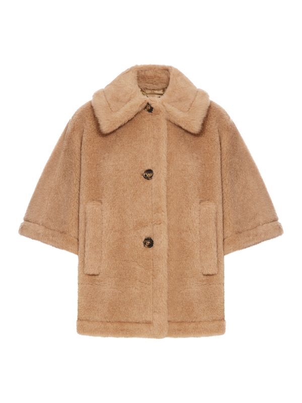 Tenebre Alpaca Blend Shearling
  Jacket