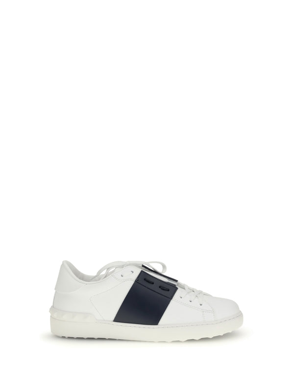 Valentino White Low Top Sneakers