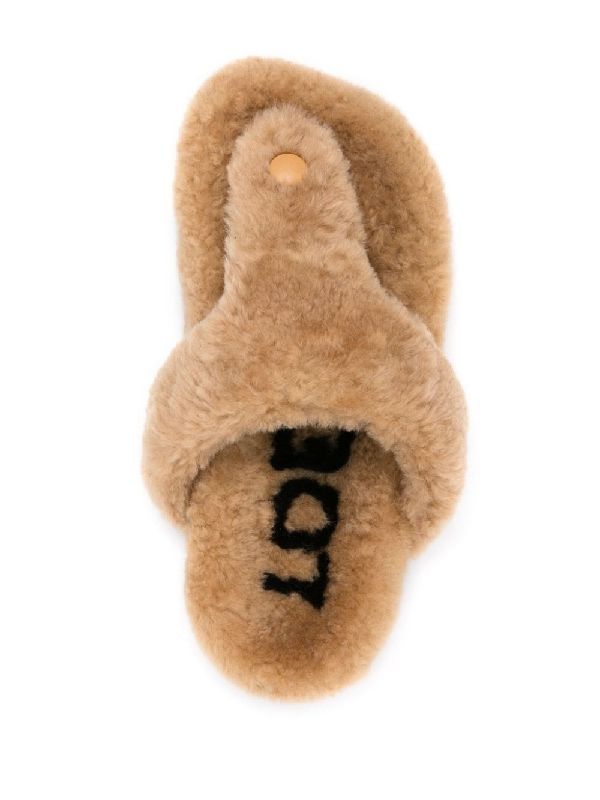 Shearling Ease Sandals