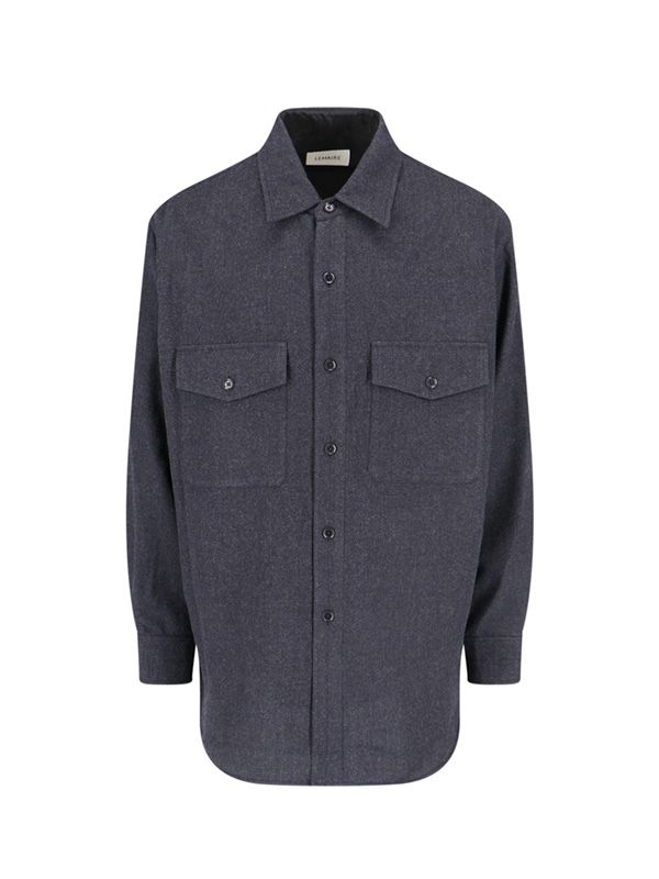 Chest Pocket Virgin Wool Shirt