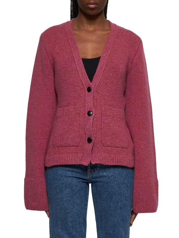 V-neck Cashmere Cardigan