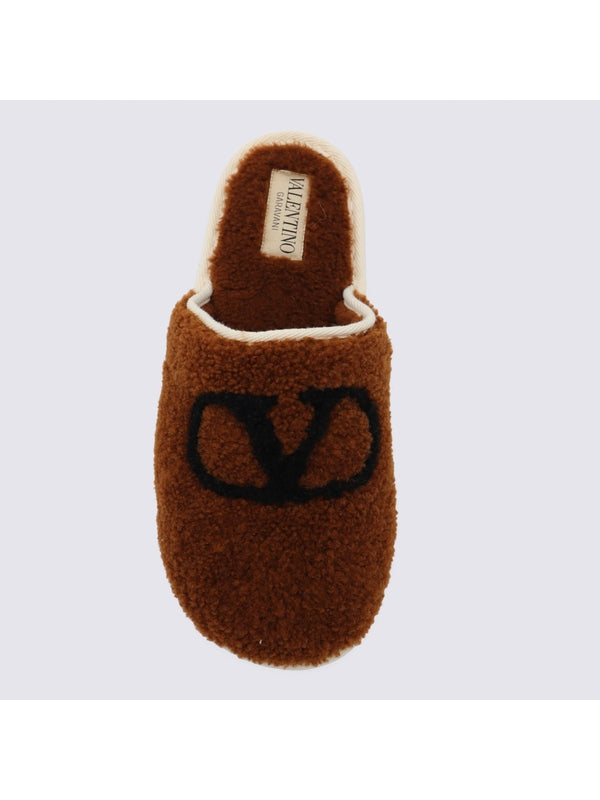 Valentino Brown Slides