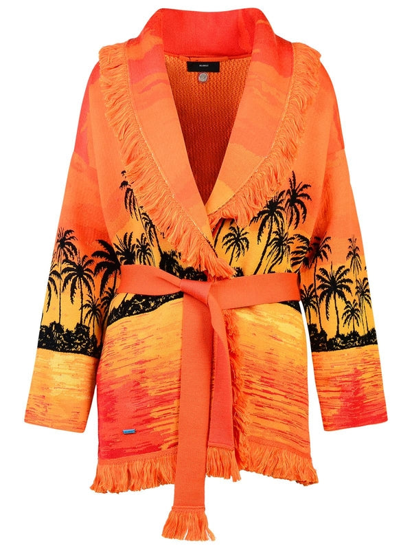 Kerala Sunset Wool Blend Cardigan