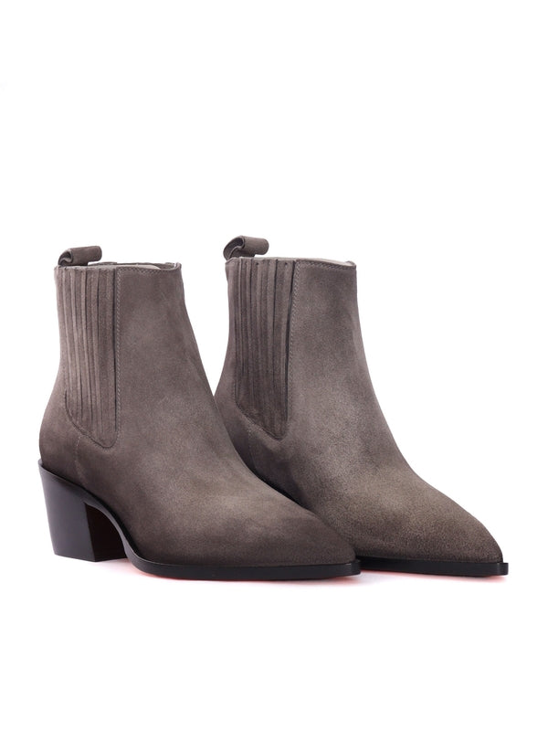 Santoni Grey Ankle Boots