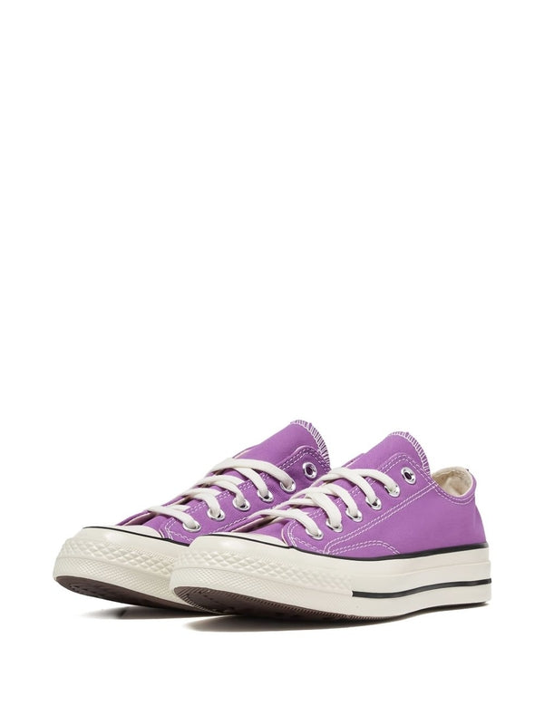 Converse Purple Low Top Sneakers