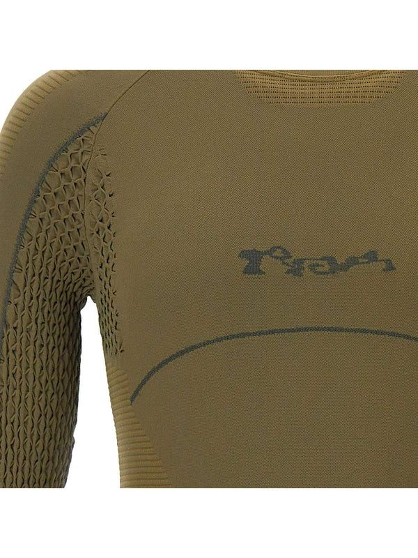 Roa Khaki Long Sleeve Top