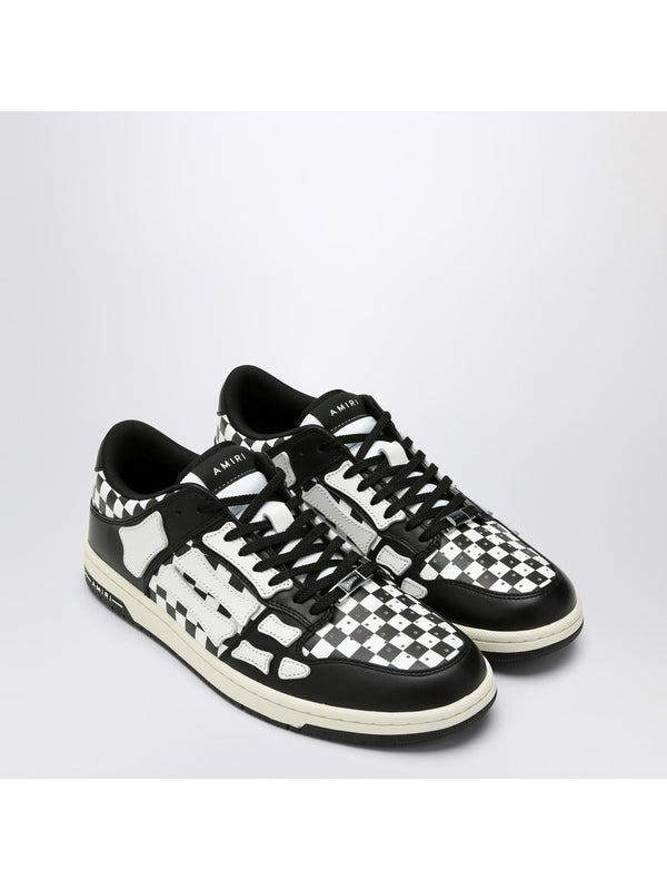Skeltop Check Pattern Sneakers