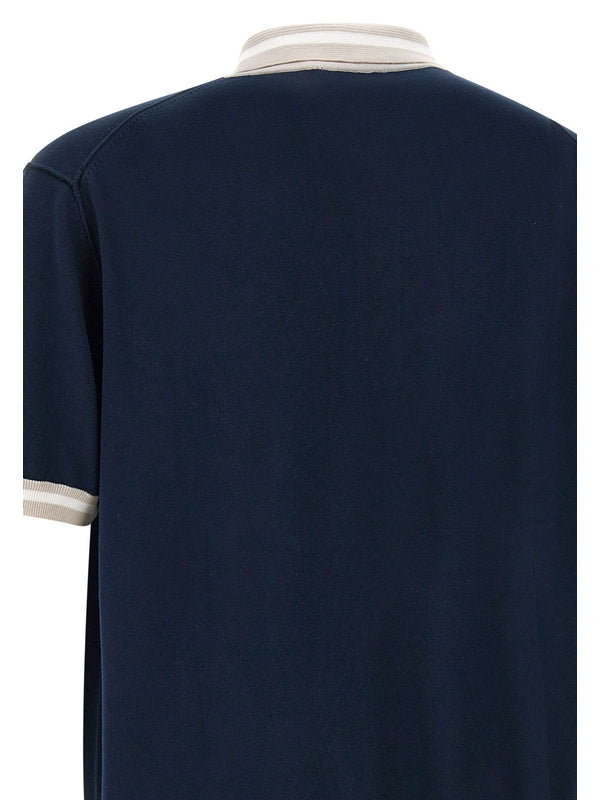Peuterey Navy Polo Shirts