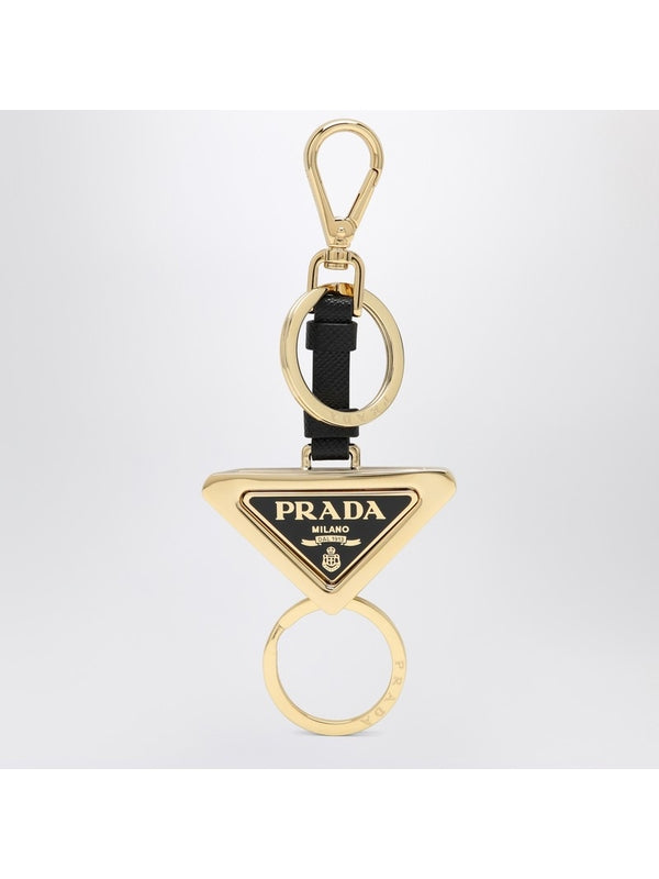 Triangle Logo Metal Keyring