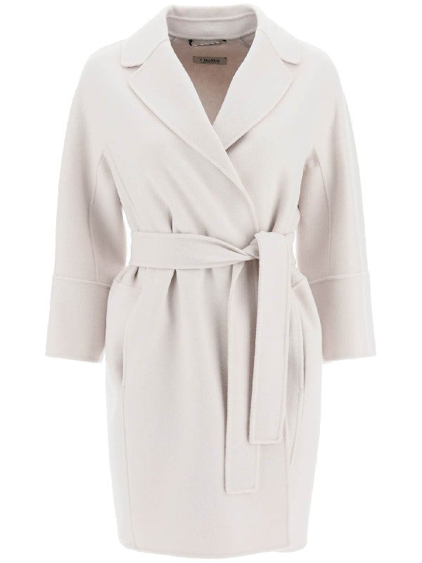 Arona Belted Wool Midi Coat