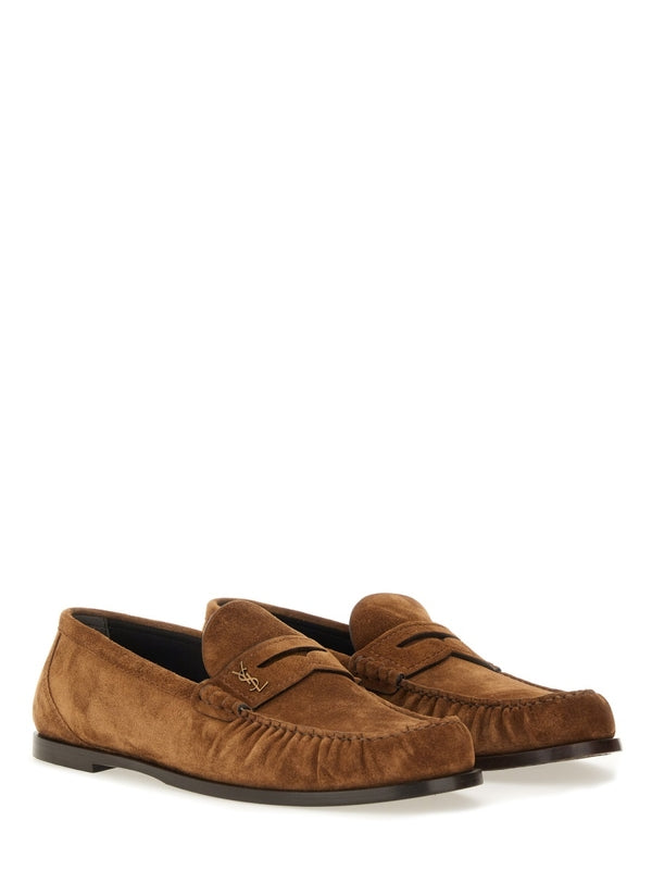 Saint Laurent Brown Loafers