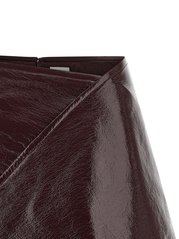 Courrèges Burgundy Skirts