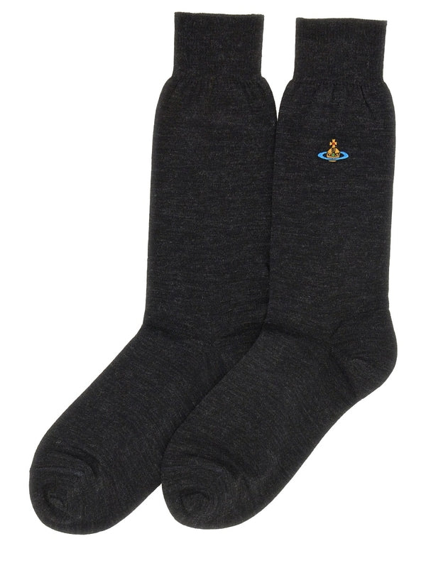 Vivienne Westwood Grey Socks