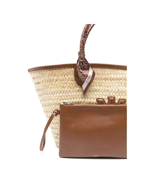 Amiri Beige Tote Bags