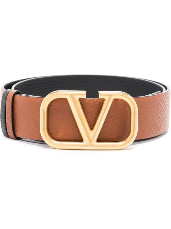 Valentino Brown Leather Belts