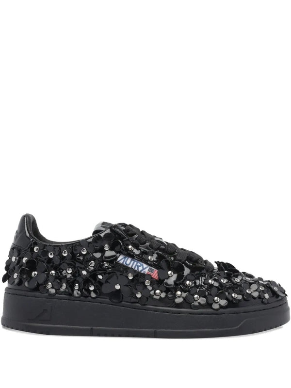 Autry Black Low Top Sneakers