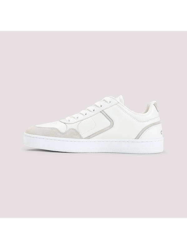 Triomphe Logo Leather Low-Top Sneakers