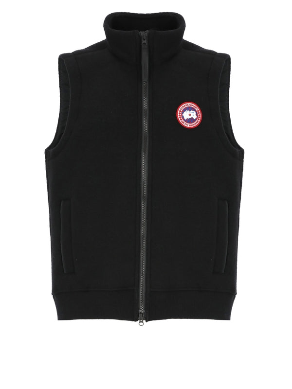 Mersey Logo Patch Vest Jacket - Jente