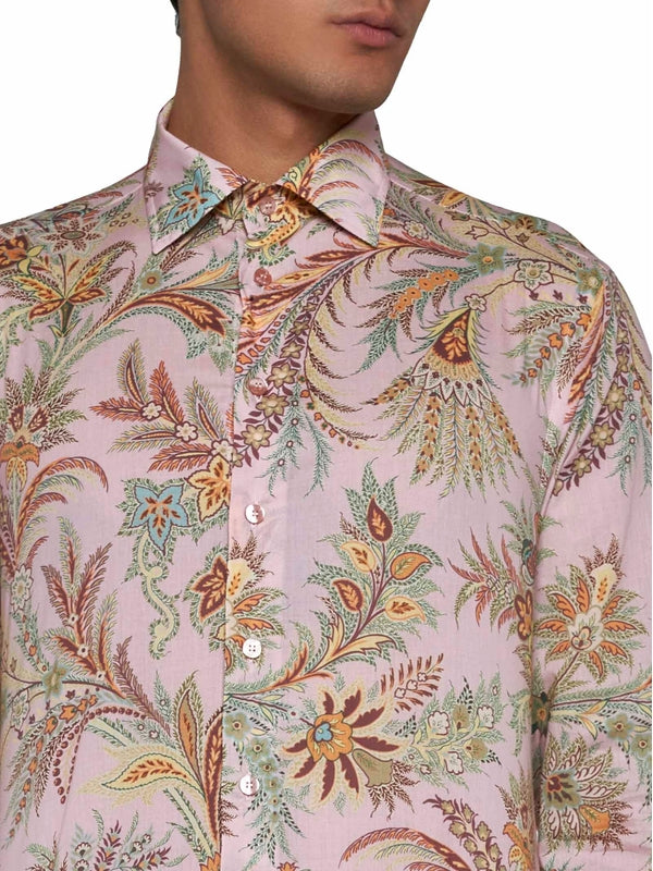 All-Over Printed Cotton Shirt