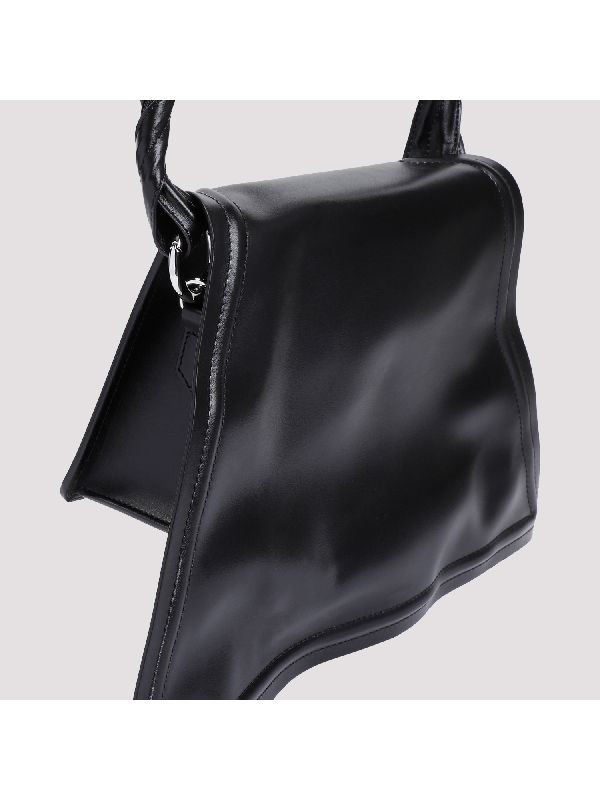 Wire Leather Tote Bag