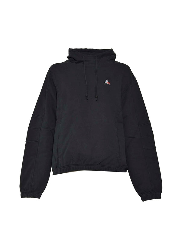Embroidered Logo Cotton Hoodie