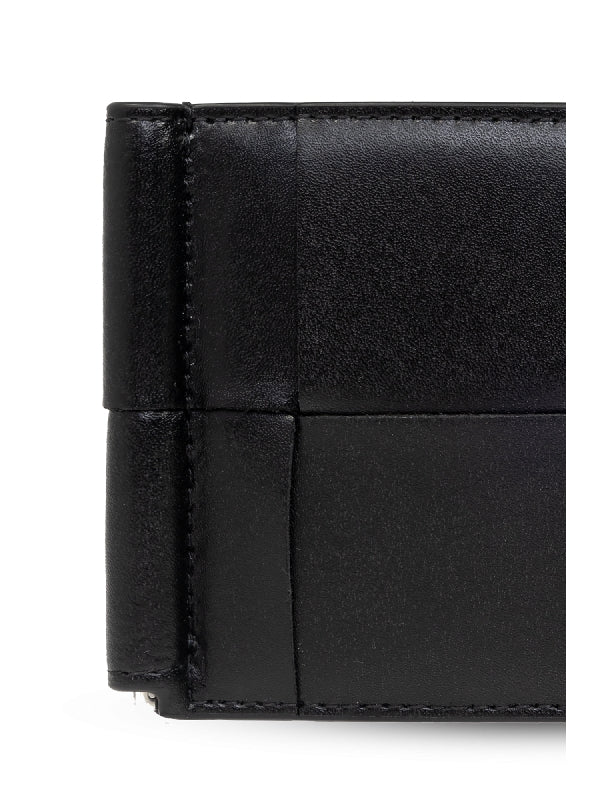 Intrecciato Money Clip Wallet