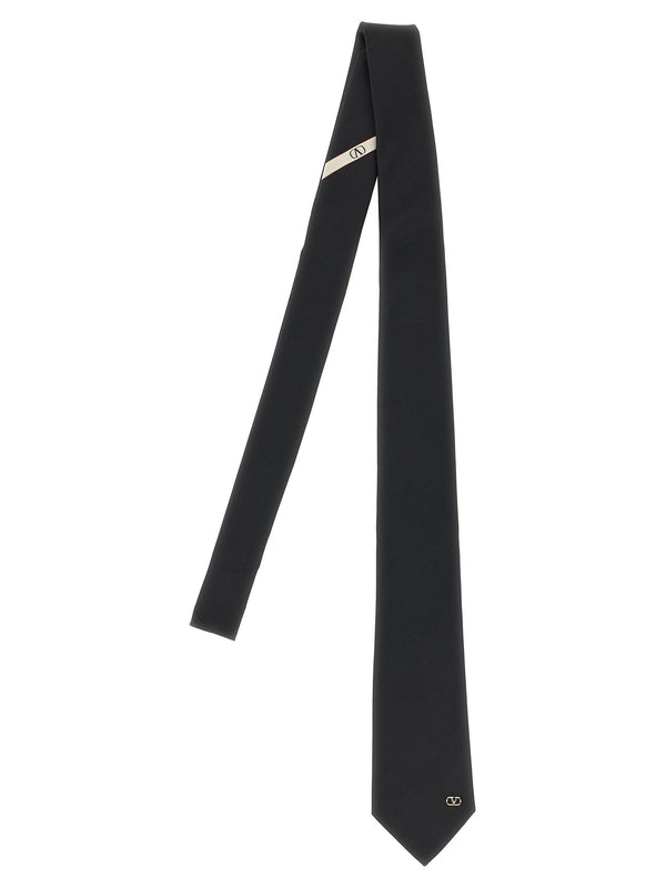 Valentino Black Neck Ties