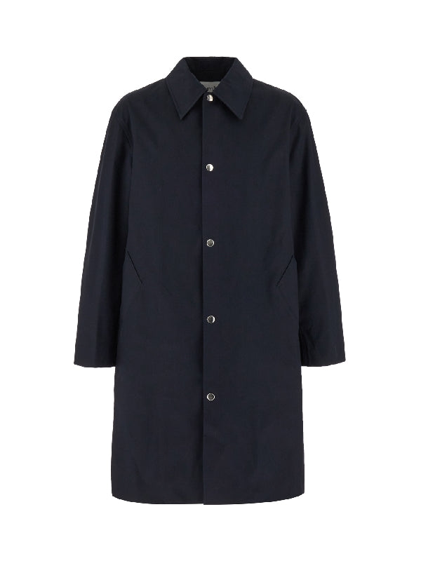 Single Cotton Mackintosh Coat